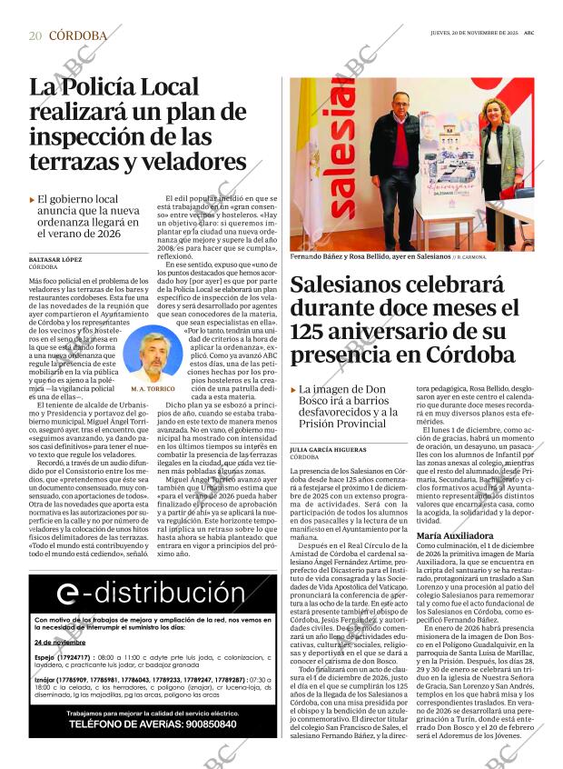 ABC CORDOBA 20-11-2025 página 20