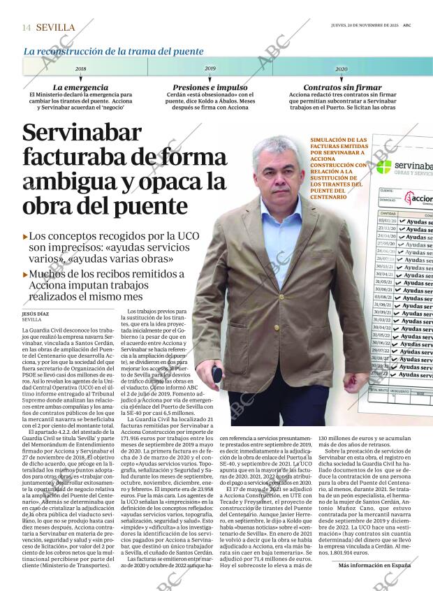 ABC SEVILLA 20-11-2025 página 14