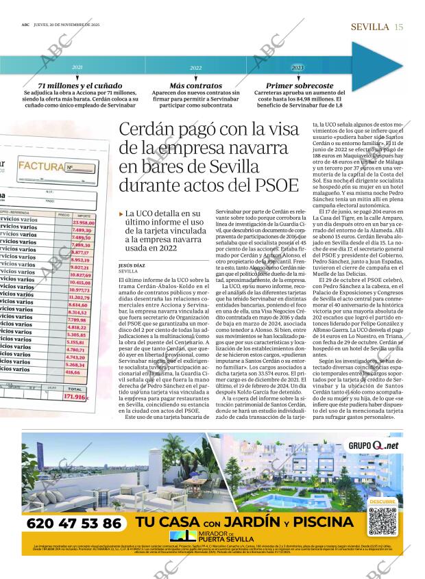 ABC SEVILLA 20-11-2025 página 15