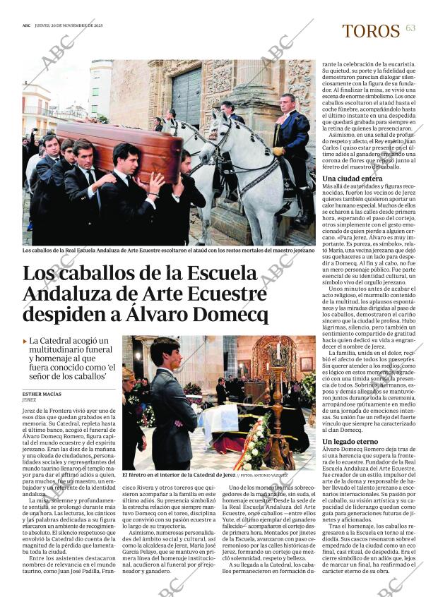 ABC SEVILLA 20-11-2025 página 63
