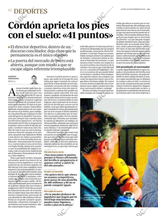 ABC SEVILLA 20-11-2025 página 66