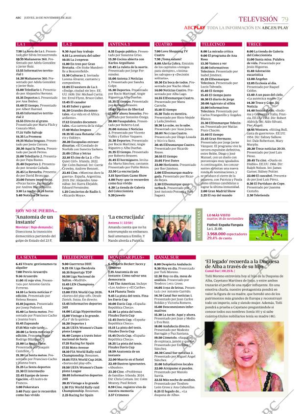 ABC SEVILLA 20-11-2025 página 79