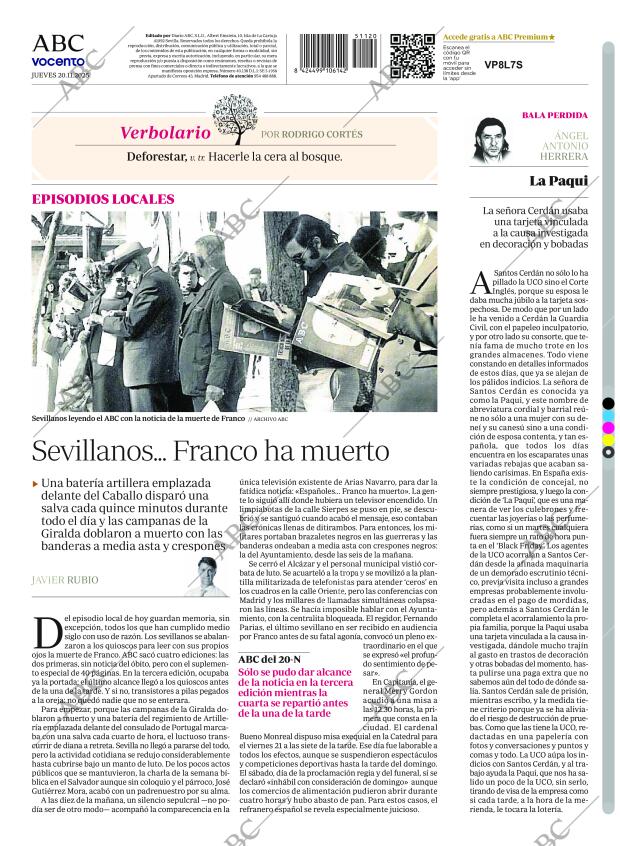 ABC SEVILLA 20-11-2025 página 80