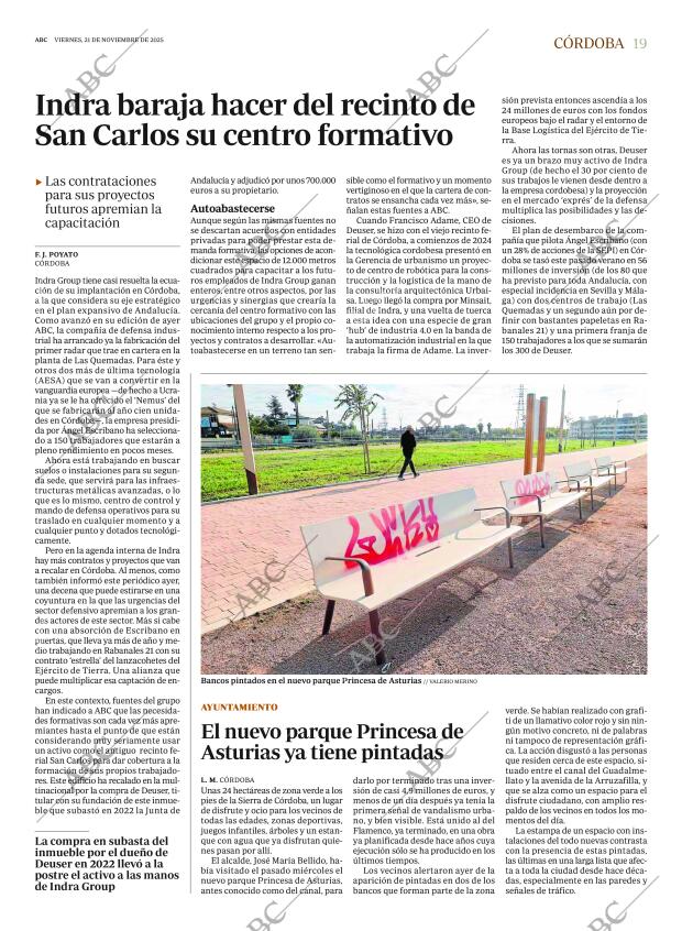 ABC CORDOBA 21-11-2025 página 19