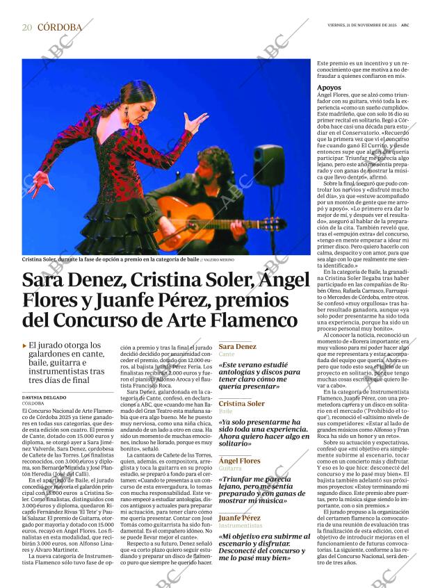 ABC CORDOBA 21-11-2025 página 20