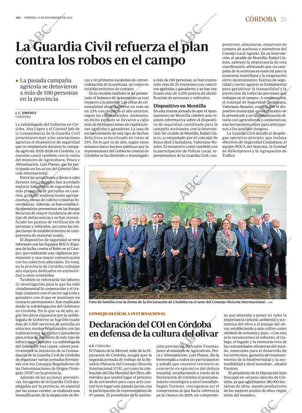 ABC CORDOBA 21-11-2025 página 21