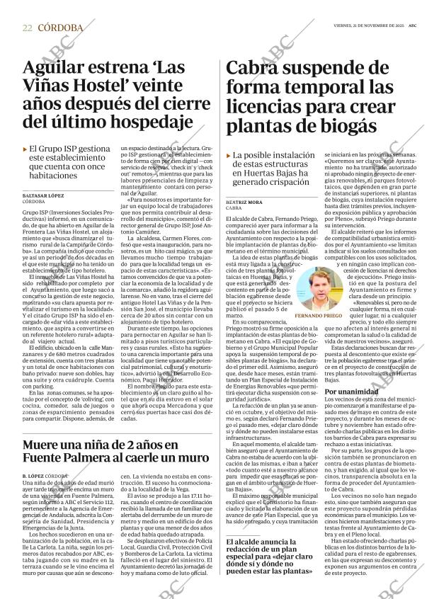 ABC CORDOBA 21-11-2025 página 22