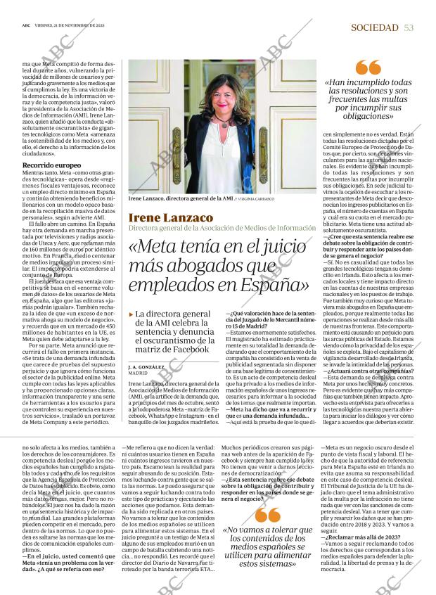 ABC CORDOBA 21-11-2025 página 53