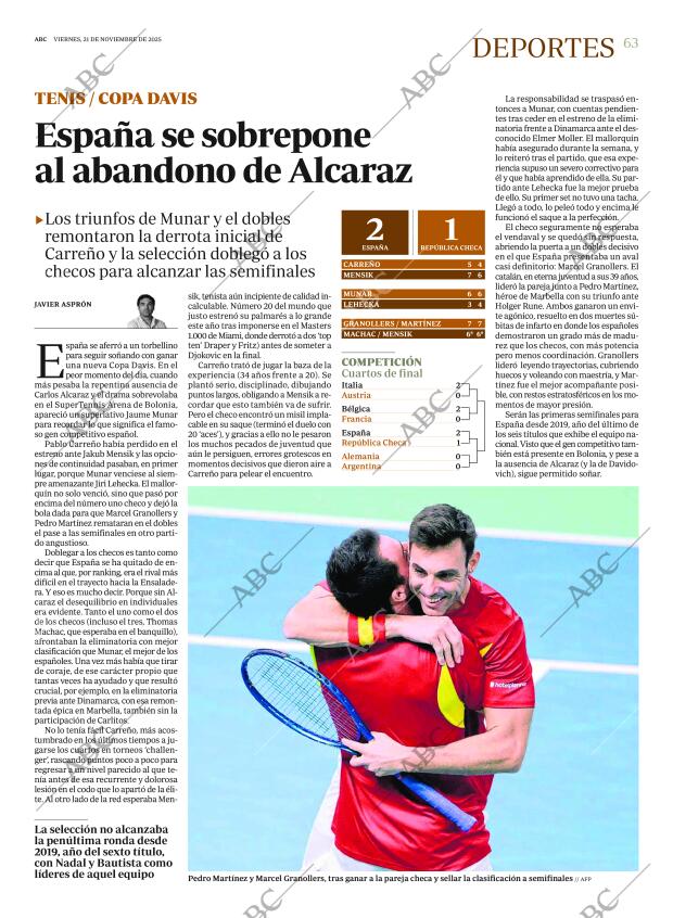 ABC CORDOBA 21-11-2025 página 63