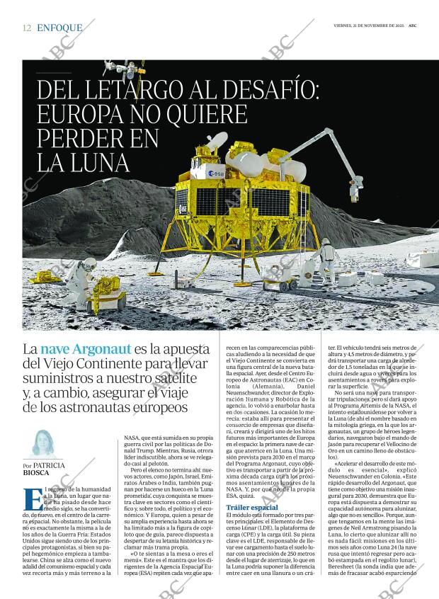ABC MADRID 21-11-2025 página 12