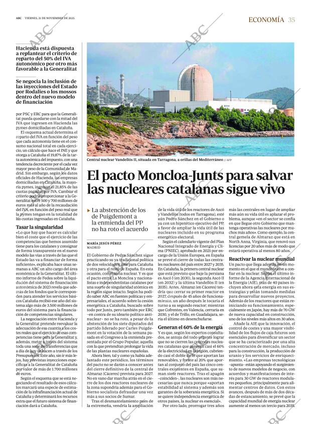 ABC MADRID 21-11-2025 página 35