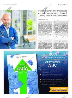ABC MADRID 21-11-2025 página 41
