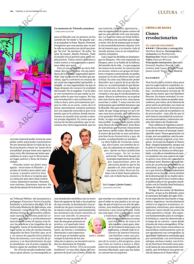 ABC MADRID 21-11-2025 página 47