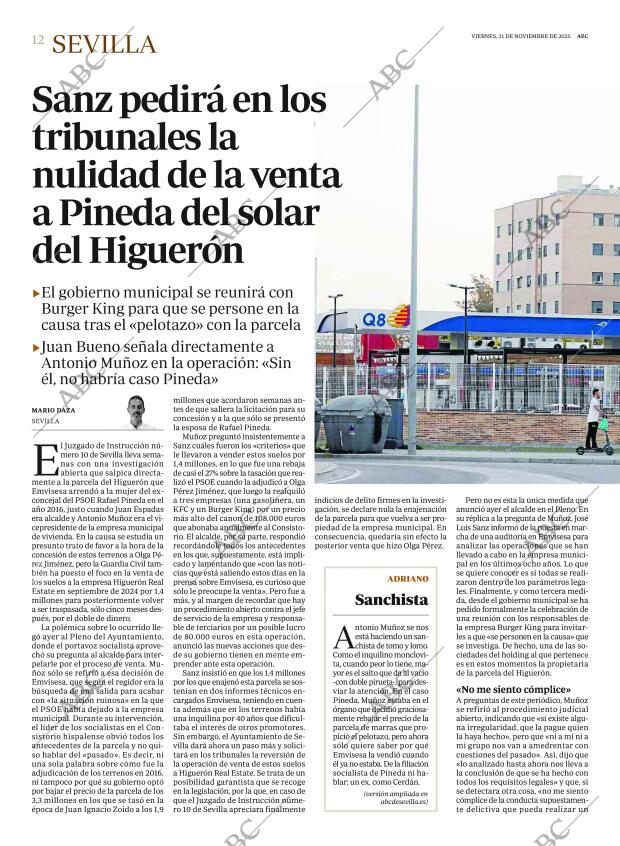ABC SEVILLA 21-11-2025 página 12
