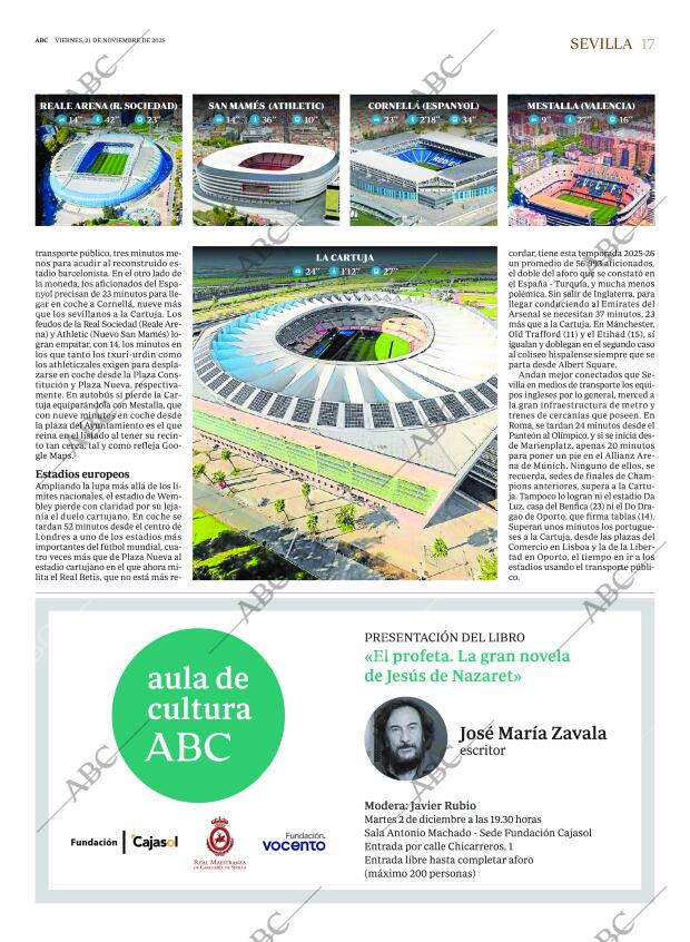 ABC SEVILLA 21-11-2025 página 17