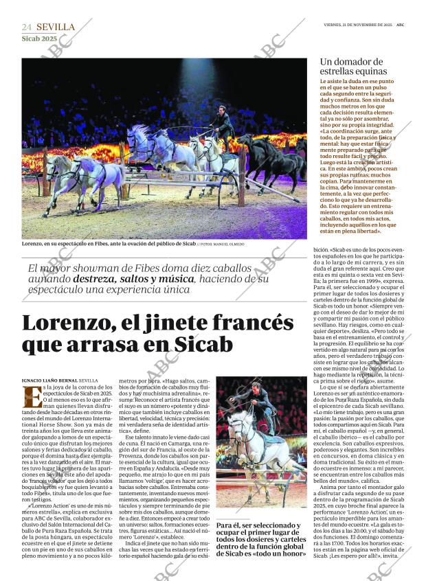 ABC SEVILLA 21-11-2025 página 24