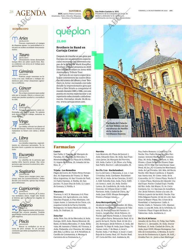 ABC SEVILLA 21-11-2025 página 28