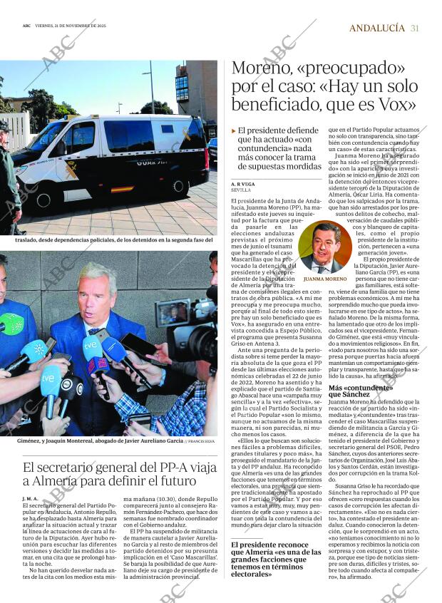 ABC SEVILLA 21-11-2025 página 31
