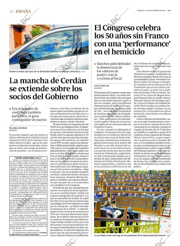 ABC SEVILLA 21-11-2025 página 46