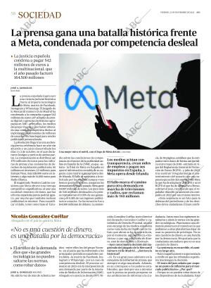 ABC SEVILLA 21-11-2025 página 58