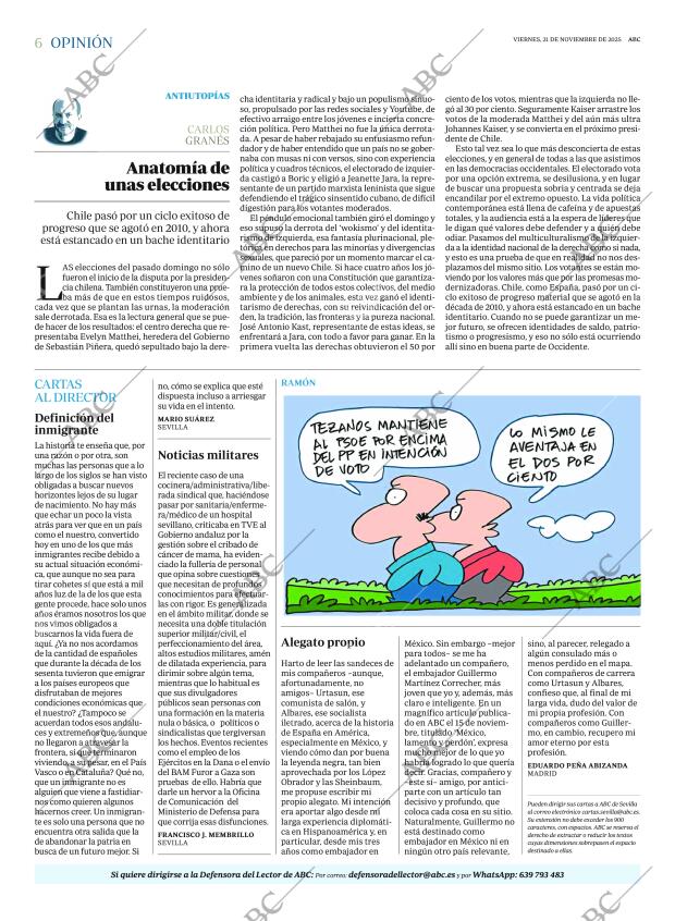 ABC SEVILLA 21-11-2025 página 6
