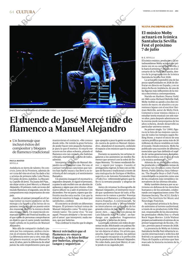 ABC SEVILLA 21-11-2025 página 64