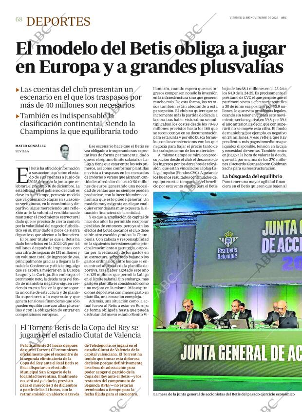 ABC SEVILLA 21-11-2025 página 68
