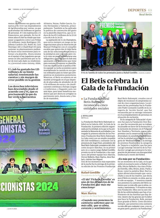 ABC SEVILLA 21-11-2025 página 69
