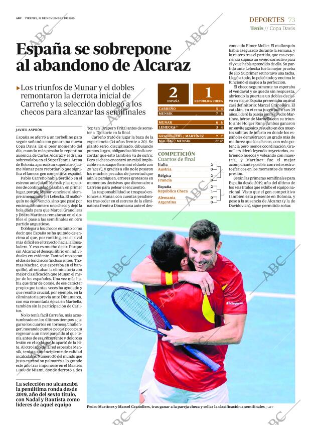 ABC SEVILLA 21-11-2025 página 73