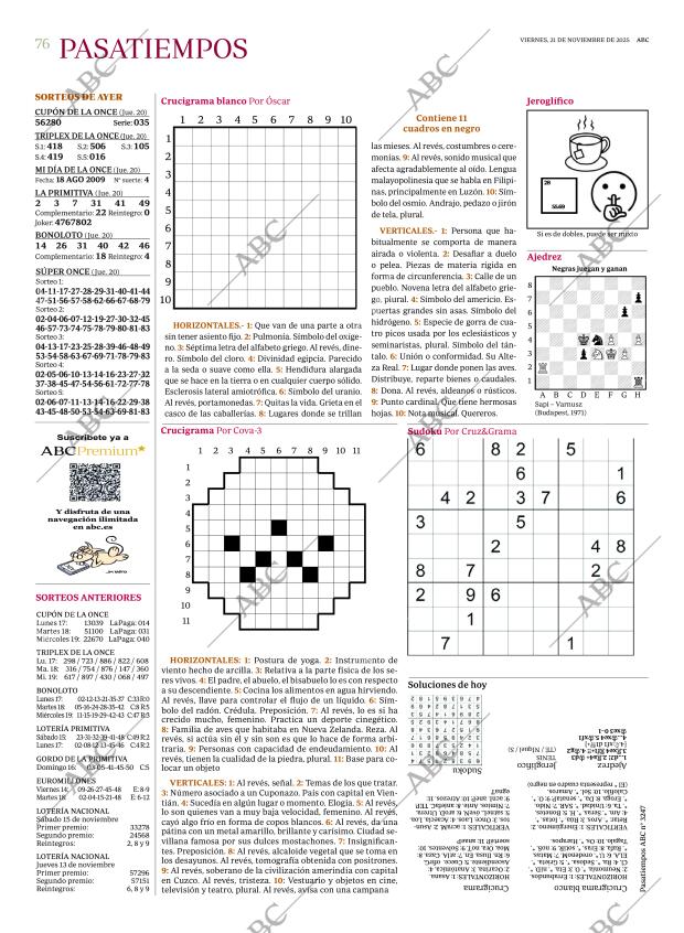 ABC SEVILLA 21-11-2025 página 76