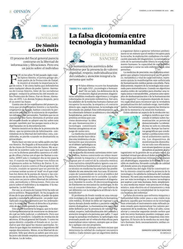 ABC SEVILLA 21-11-2025 página 8