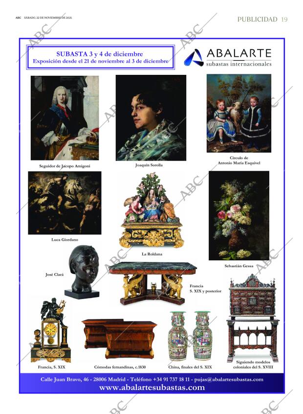 ABC MADRID 22-11-2025 página 19