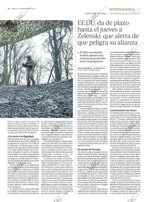 ABC MADRID 22-11-2025 página 23