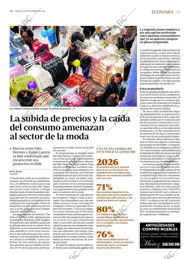 ABC MADRID 22-11-2025 página 29