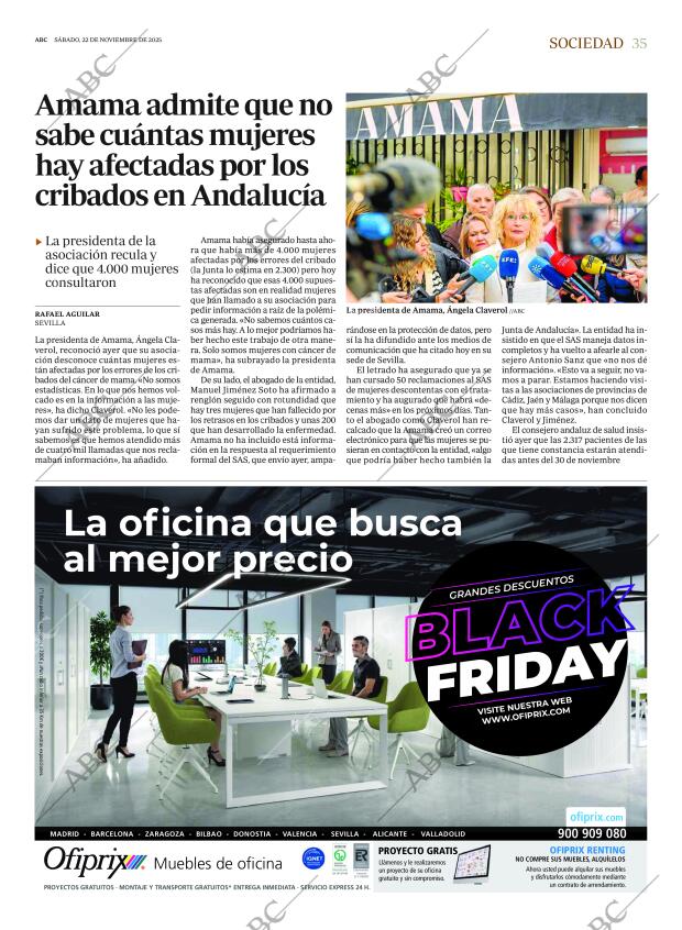 ABC MADRID 22-11-2025 página 35