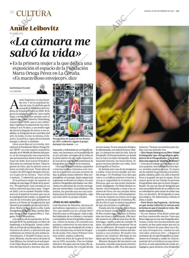 ABC MADRID 22-11-2025 página 36