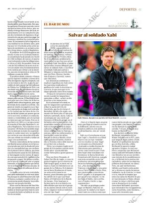 ABC MADRID 22-11-2025 página 41