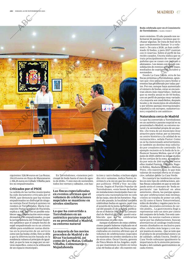 ABC MADRID 22-11-2025 página 47
