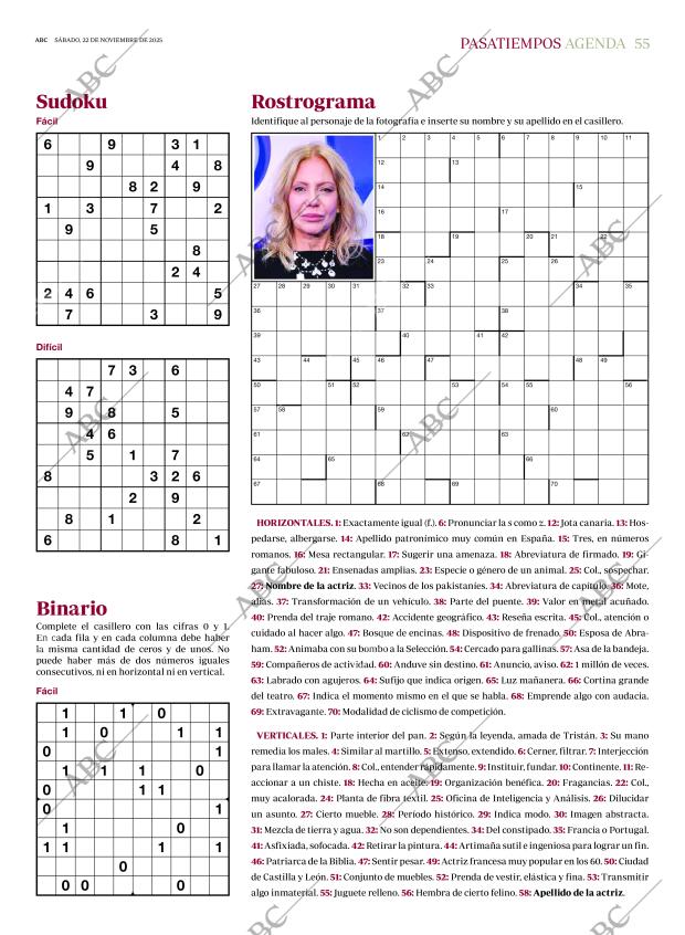 ABC MADRID 22-11-2025 página 55