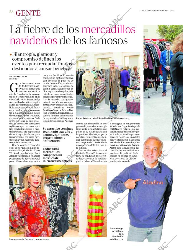 ABC MADRID 22-11-2025 página 58