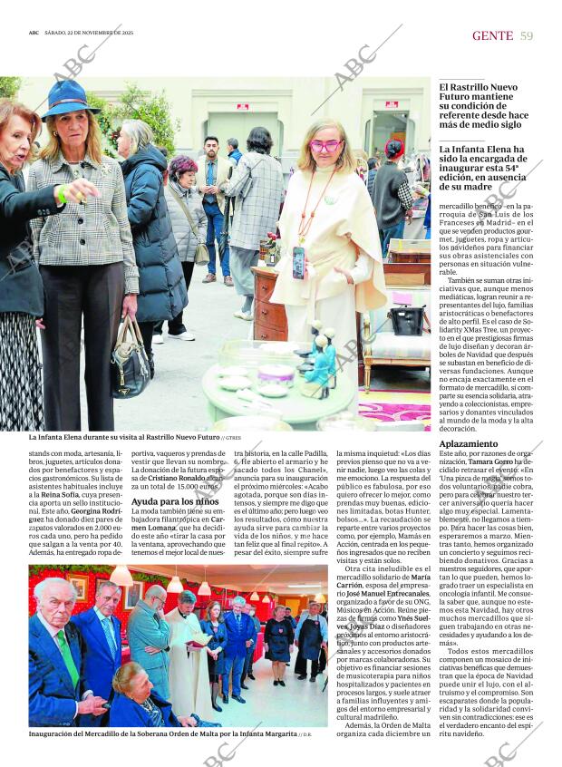 ABC MADRID 22-11-2025 página 59