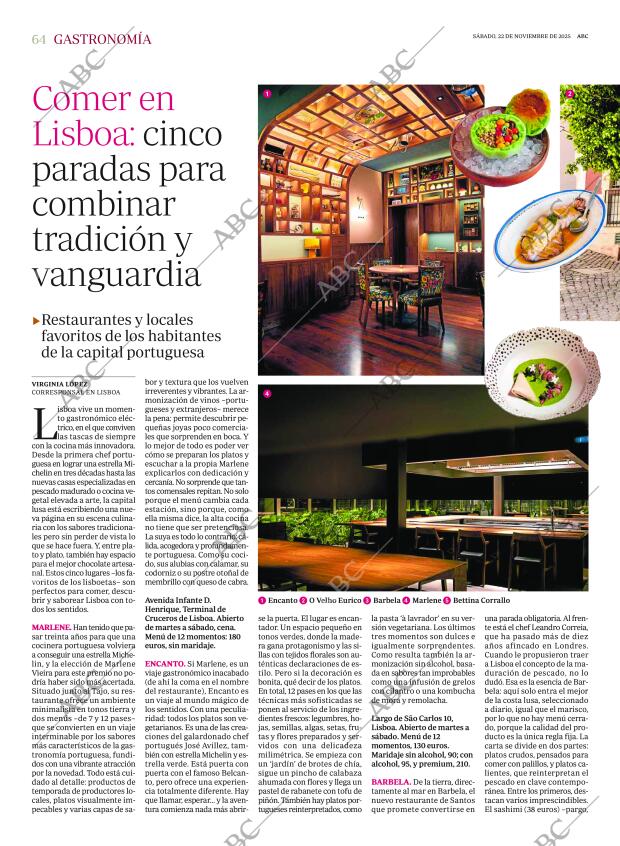 ABC MADRID 22-11-2025 página 64