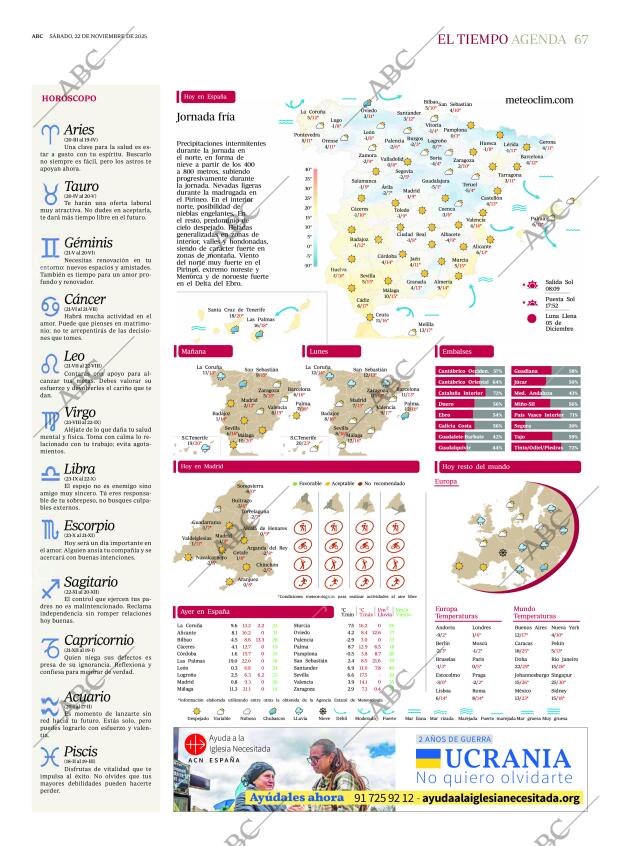 ABC MADRID 22-11-2025 página 67