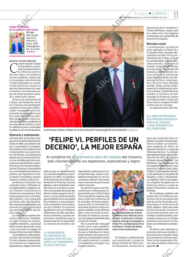 CULTURAL MADRID 22-11-2025 página 11