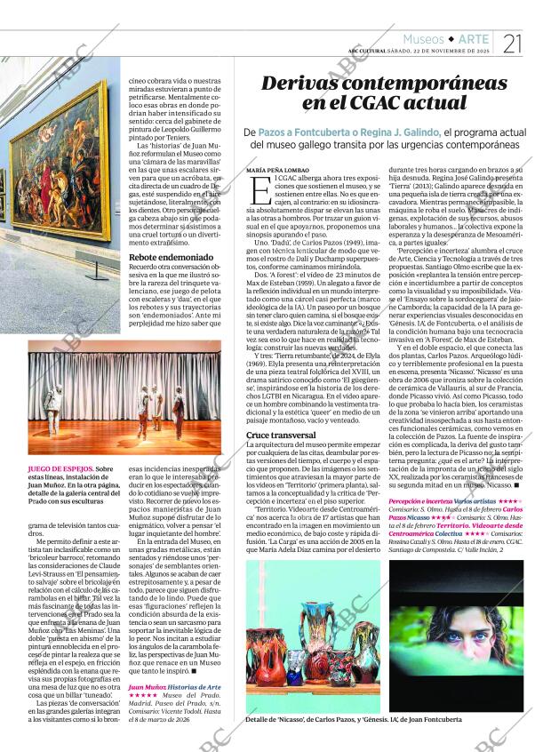 CULTURAL MADRID 22-11-2025 página 21