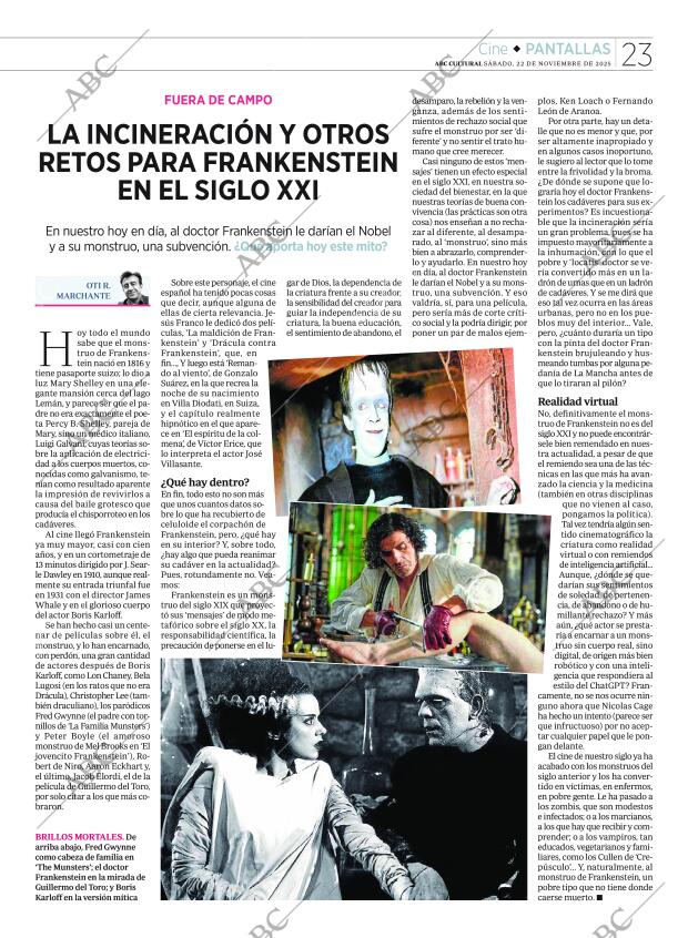 CULTURAL MADRID 22-11-2025 página 23