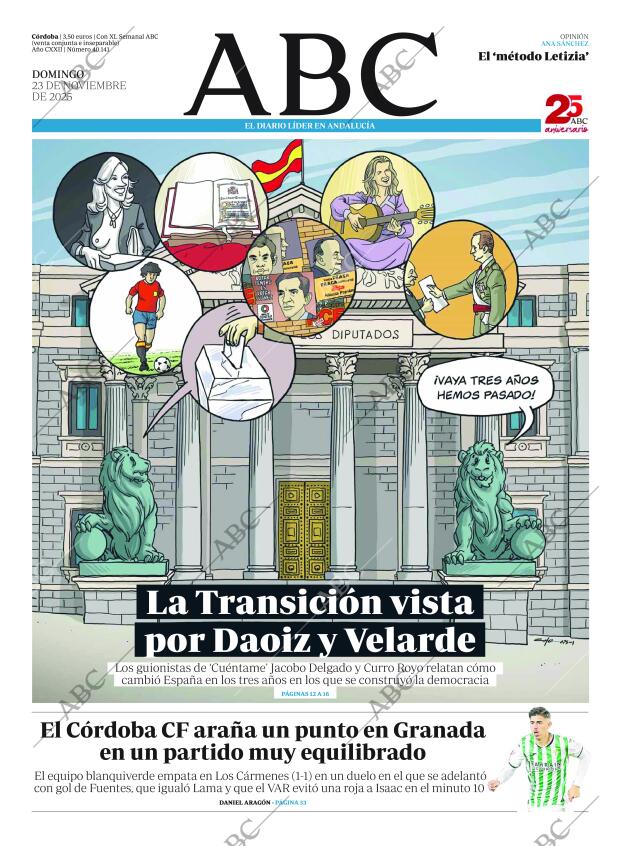 ABC CORDOBA 23-11-2025 página 1