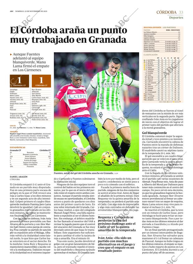 ABC CORDOBA 23-11-2025 página 33