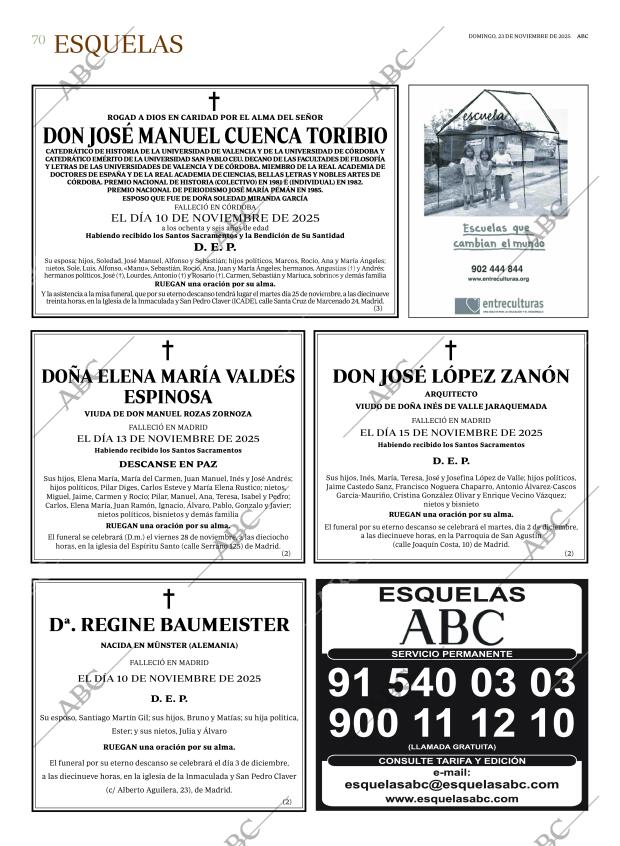 ABC CORDOBA 23-11-2025 página 70