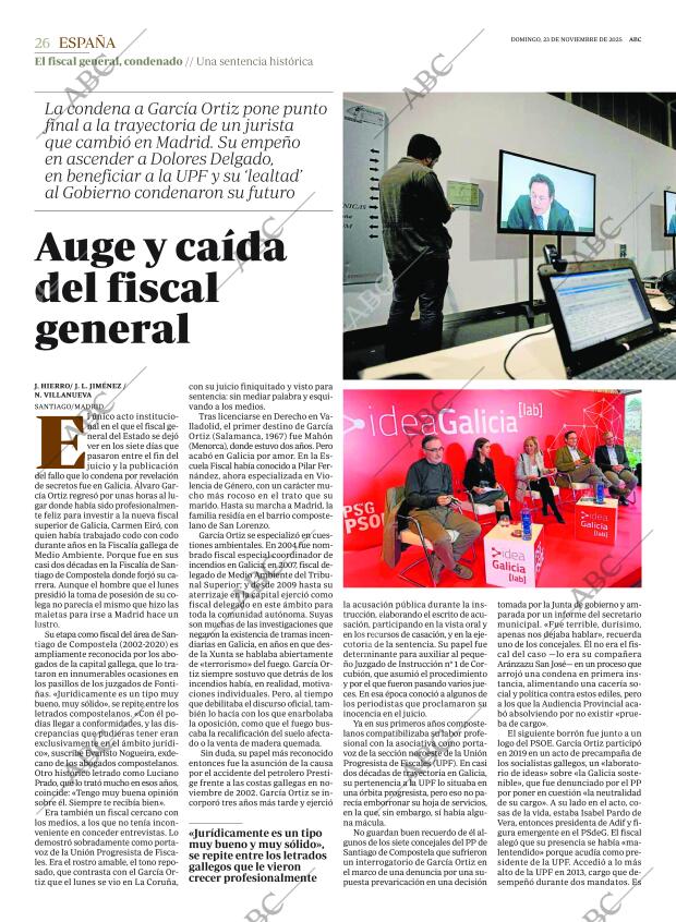 ABC MADRID 23-11-2025 página 26